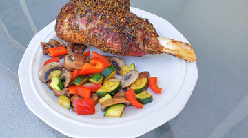 Smoked Shanks with Roasted Veggies