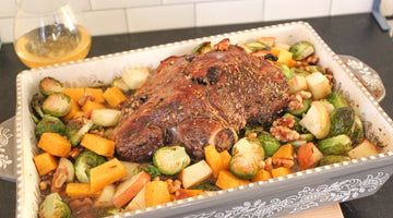 Honey & Cider Leg of Lamb Roast