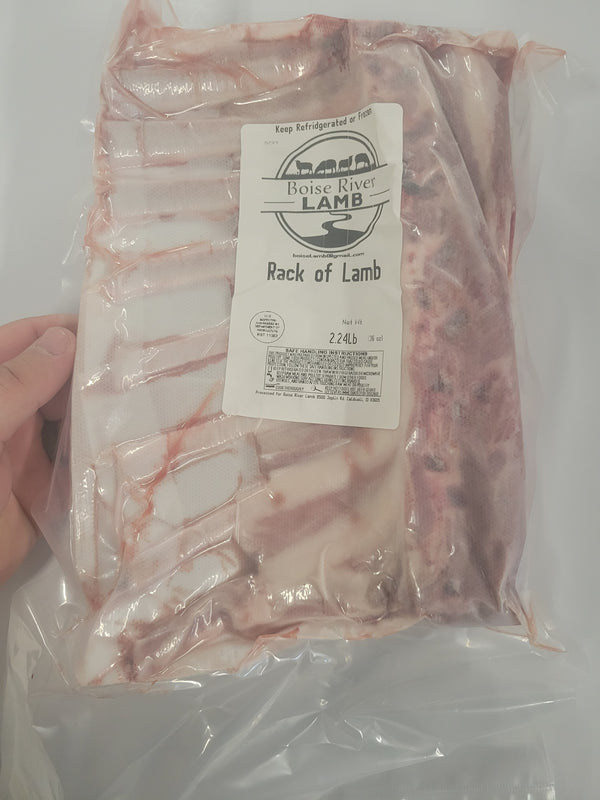 Rack of Lamb, 8-Rib, Cap-On