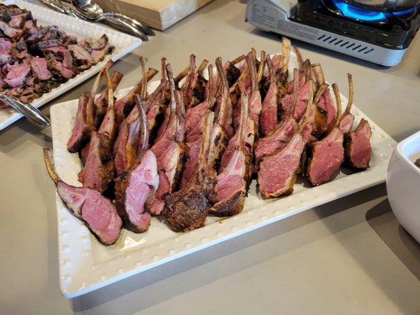 Rack of Lamb, 8-Rib, Cap-On