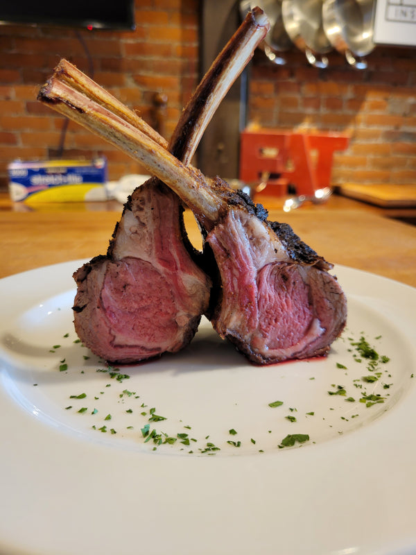 Rack of Lamb, 8-Rib, Cap-On